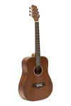 Stagg Acoustic Dreadnought Travel Guitar - Natural Finish SA25 Mah. Fixed Price $179.99.
