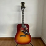 Acoustic Electric Guitar Solid Spruce Top 6 String Mahogany Body Bone Nut. Fixed Price $385.00.