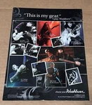 Washburn Guitars - Matt Skiba / Jon Donais Greg Tribbett 2007 Print Ad. Fixed Price $5.95.