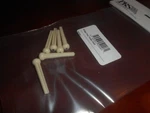 New Paul Reed Smith Prs Acoustic Bridge Pin Set For Se, Off-white ACC-4538. Fixed Price $5.00.