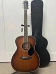 Fender Paramount PO-220E Acoustic Guitar Mahogany W/electronics Aged Cognac Burs. Fixed Price $585.00.