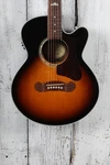 Epiphone 2018 EJ-200 Coupe Acoustic Electric Guitar Vintage Sunburst With Case. Fixed Price $588.40.