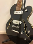 Epiphone Wildkat Semi-hollow Electric Guitar Black With Modifications And Soft. Fixed Price $812.81.