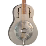 Regal RC-43 Antiqued Nickel-plated Body Triolian Resonator Guitar. Fixed Price $935.00.