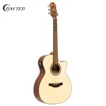 Crafter Silver Series HT100-CE-N Orchestra Acoustic Electric Guitar With Cutaway. Fixed Price $289.45.