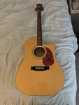 Takamine G-series EG-332C Acoustic Electric Guitar, Signed By Hank Williams Jr.. Fixed Price $1200.00.