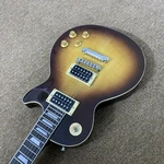Standard Electric Guitar: Lp Brown Chrome Parts Mahogany Body&neck. Fixed Price $177.45.