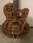 Epiphone Wildkat Aged Tiger Simi Hollow Electric Guitar Flame Maple Mint!!. Fixed Price $729.95.