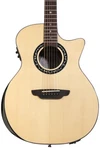 Luna Vineyard Bevel Folk Acoustic-electric Guitar Natural. Fixed Price $749.00.