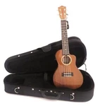 Lanikai Mas-cec Solid Mahogany Electric Acoustic Cutaway Concert Ukulele W/ Case. Fixed Price $389.00.
