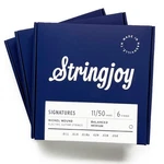 3 Pack Stringjoy Tension Balanced Medium Electric Guitar Strings (11-50). Fixed Price $35.70.