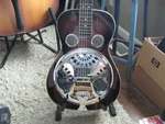 Gold Tone Pbs-m Resonator Guitar W/jd Aura Pedal. Fixed Price $950.00.