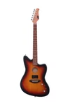 6 String IYV-IJGAP-200 Semi Hollow Electric Acoustic Guitar 3T Sunburst, Right,. Fixed Price $262.18.