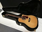 Washburn HD23SCE Dreadnought Cutaway Acoustic/electric Guitar W/case. Fixed Price $579.99.