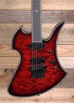 Bc Rich Mockingbird Extreme Exotic Electric Guitar Black Cherry W/ Floyd Rose. Fixed Price $1799.99.