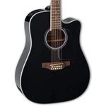 Takamine GD38CE 12-STRING Dreadnought Acoustic Electric Guitar Black. Fixed Price $949.99.