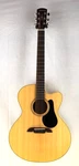 Top Crack Alvarez MG75CE Grand Auditorium Acoustic-electric Guitar #R7491. Fixed Price $399.95.