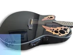 Ovation CE44L-5 Left-handed Electric Acoustic Guitar Black. Fixed Price $674.90.
