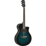 Yamaha APX600 Acoustic Electric Oriental Blue Burst. Fixed Price $369.99.