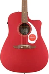 Fender Redondo Player Acoustic-electric Guitar Candy Apple. Fixed Price $419.99.
