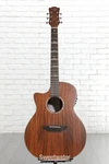 Luna High Tide Koa Grand Concert Left-handed Acoustic-electric Guitar Satin. Fixed Price $459.99.