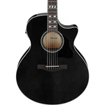 Ibanez AE170 Grand Auditorium Acousticelectric Guitar Transparent Black. Fixed Price $549.99.