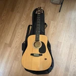 Montana 6-STRING Dreadnought Acoustic Guitar Natural Right-handed W/ Gig Bag. Fixed Price $50.50.