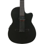 Ibanez GA621 Thinline Acoustic-electric Classical Guitar, Spruce Top, Black Out. Fixed Price $399.99.