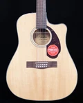 Fender CD-140SCE 12-STRING, Walnut Fb, Natural With Case. Fixed Price $449.99.