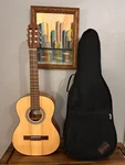 Strunal Classical Guitar 4655- 3/4 Size W/ Case Made In Czech Republic. Fixed Price $129.00.