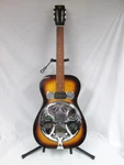 Rare Vintage 1983 Dobro Acoustic Sunburst Slide Guitar Square Neck Resonator. Fixed Price $2399.99.