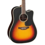 Takamine GD51CE Dreadnought A/e Guitar, Solid Spruce Top, Gloss Brown Sunburst. Fixed Price $699.00.
