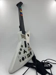 Xbox 360 Guitar Hero Redoctane 95055 Gibson Explorer W/strap. Fixed Price $70.00.