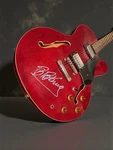 Bb King Signed ES-335 Cherry Finish Electric Guitar Beckett Coa. Fixed Price $3000.00.