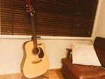 Electric Acoustic Guitar Takamine EF340C Natural. Fixed Price $1727.00.