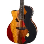 Luna Vista Wolf Tropical Wood Left-handed Acoustic-electric Guitar Gloss Natural. Fixed Price $999.00.