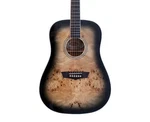 Washburn Deep Forest Burl Dreanought A/e Guitar - Black Fade Used. Fixed Price $219.99.