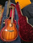 Taylor K24CE Grand Auditorium Acoustic Electric Guitar - Shaded Edge Burst. Fixed Price $4750.00.