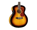 Guild F-2512E Deluxe Maple Jumbo 12-STRING A/e Guitar Antique Burst Open Box. Fixed Price $629.99.