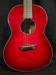 Yamaha Csf Series Parlor Guitar, Solid Spruce Top, Undersaddle Pickup, Crimson. Fixed Price $529.99.