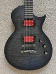 Esp Ltd BB-600B Baritone Electric Guitar, See Thru Black Sunburst Satin. Fixed Price $1449.00.
