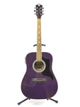 Randy Jackson Studio Series Limited Edition Acoustic Electric Guitar - Purple. Fixed Price $49.00.