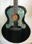 Dean Craig Wayne Boyd Acoustic Electric Solid Spruce Top Classic Black Guitar. Fixed Price $549.00.
