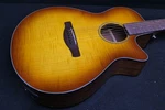 Ibanez AEG70 Lhh Acoustic Electric Cutaway Guitar Flame Maple Top Light Amber. Fixed Price $279.99.