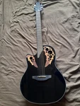 Ovation CE44L-5 Left-handed Electric Acoustic Guitar Black Used. Fixed Price $678.65.