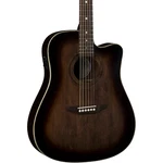 Luna Guitars Art Vintage Dreadnought Cutaway Acousticelectric. Fixed Price $529.00.