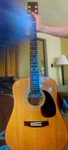 LA-150 Dreadnought Acoustic Guitar 1990S. Fixed Price $120.00.