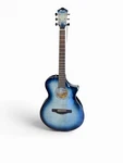 Ibanez AEWC400IBB Series Acoustic Electric Guitar - Indigo Blue. Fixed Price $539.99.