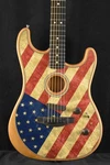 Fender Limited Edition American Acoustasonic Stratocaster Usa Flag. Fixed Price $2299.99.