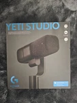 Logitech Yeti Studio Active Dynamic Xlr Broadcast Gaming Microphone W/ Clearamp. Fixed Price $250.00.